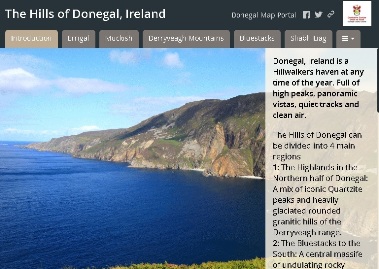 Hills of Donegal Story Map